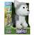 Hafici interactive husky plush toy, reacts to 13 voice commands, sits, stands, barks, lays down, grey and white husky plush toy