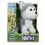 Hafici interactive husky plush toy, grey and white husky with blue collar, packaging
