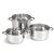 Maestro MR-2020-6XL Rozsdamentes Acél Edénykészlet, 6 darabos szett 149924110
