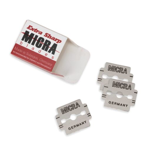 Micra Extra Sharp pedikűr borotvapengék, 100 darabos, tyúkszem és bőrkeményedés eltávolítására - Borotvapenge