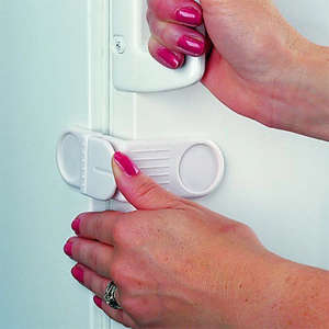 Clippasafe Hűtőzár #fehér 30501054 Biztonság a lakásban - Hűtőzár