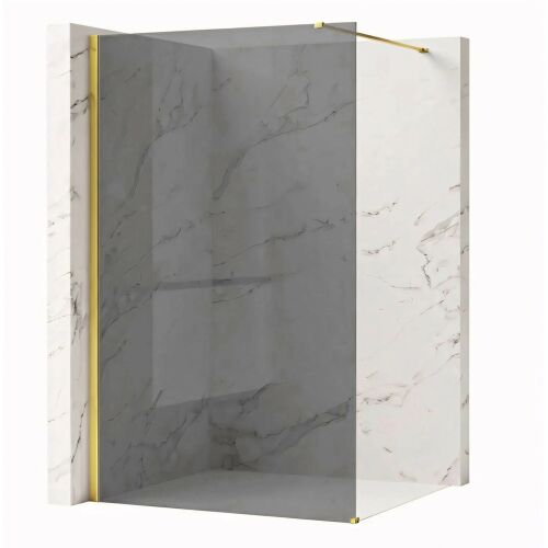 Zuhanyfal Rea Flexi Grey / Gold 80 168684057 - Zuhanyfal