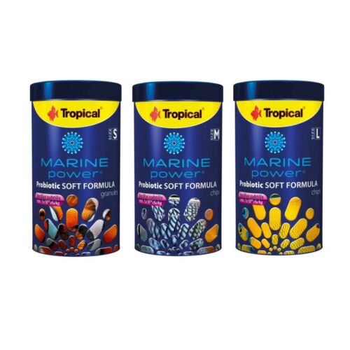 Tropical Marine Power Probiotikus Lágy Formula haleledel, különböző méretek - Haleledel