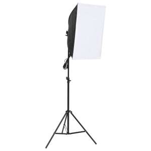 Lampă de studio profesională vidaXL cu softbox și trepied - Lumini de studio și reflectoare