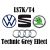 Fényezés Javító Stift Volkswagen, Audi, Skoda, Seat LS7K 149955860