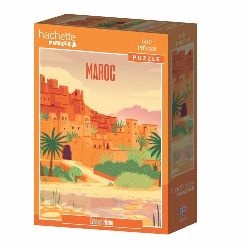 Hachette Holiday Dreams – Morocco puzzle, 500 darabos 149972995 