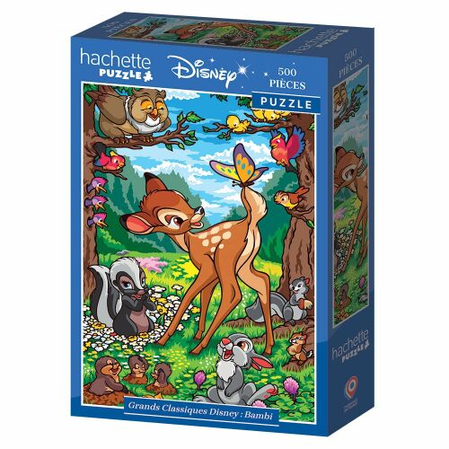 Puzzle 500 darabos Hachette Grands Classiques Disney – Bambi 149973122 - Puzzle