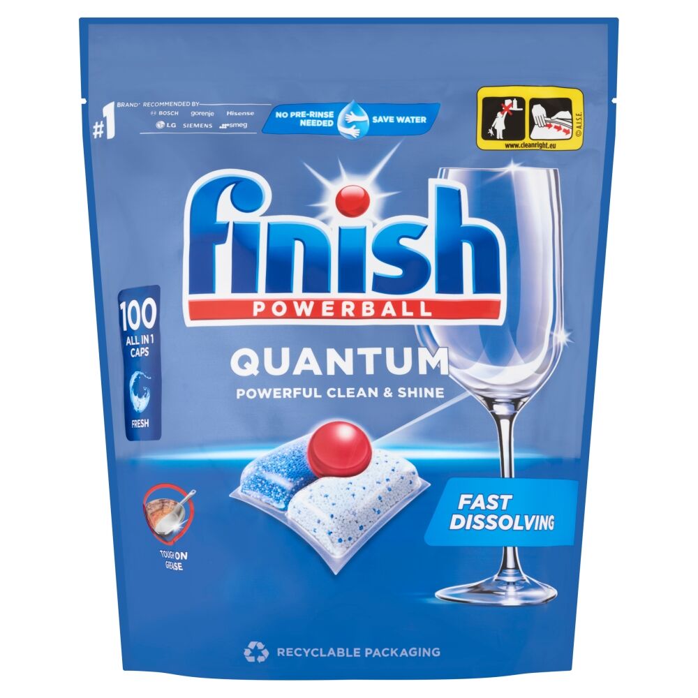 E-shop Finish Quantum All in 1 Regular Kapsule do umývačky riadu 100 ks...