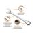 Racsnis villáskulcs 10 mm / TEGER 167006600