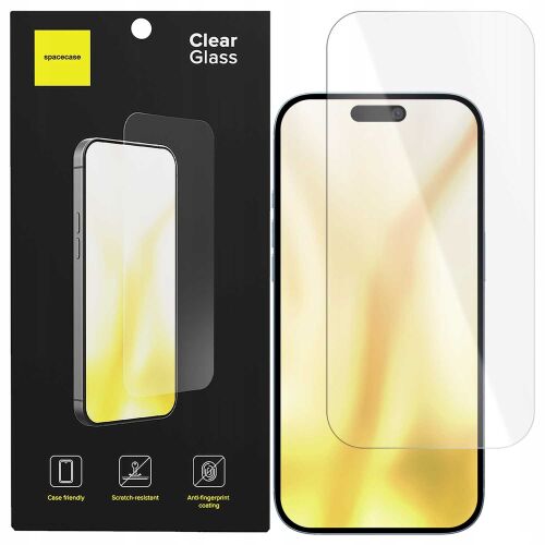 iPhone 17/17 Pro átlátszó üvegtok
