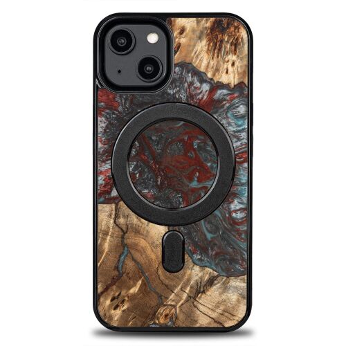 Egyedi Bewood tok iPhone 15-höz - Planets of Pluto z MagSafe 150103812 - Telefontok
