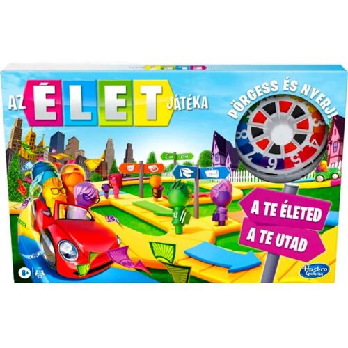 Az Élet Játéka társasjáték a Hasbro Gaming-től, családi szórakozás 8 éves kortól - Társasjáték