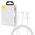 3in1 kábel Superior sorozatú USB-A - USB-C / Lightning / micro USB 3.5A 1m - fehér 161018221
