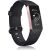 2x PÁNT Fitbit Charge 3/4-hez FEKETE FEHÉR TPU VÍZÁLLÓ CSUKLÓPÁNT S 150139655
