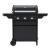 Campingaz Compact 3 L Fekete Gáz Grill Elölnézet