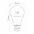 CLASSIC LED izzó 10W 1000lm 3000K E27 Eco Light EC79301 177047392