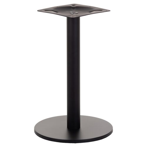 Fém asztalláb SH-2010-1/B - 40 cm fehér háttérrel - Bútorláb