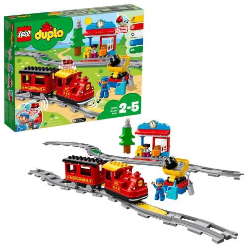 LEGO® DUPLO® Town Tren cu aburi 10874