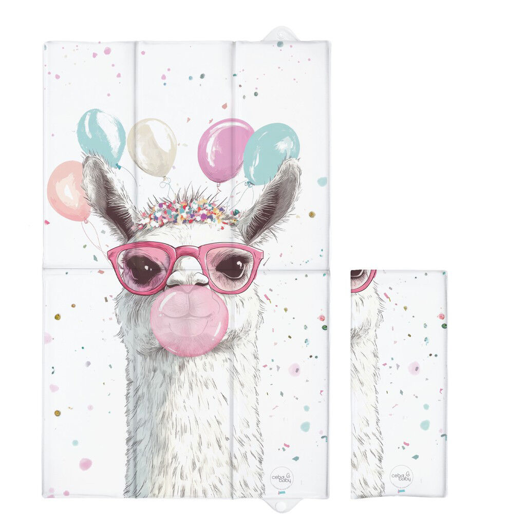 E-shop Cestovná prebaľovacia podložka CEBA BABY (80x50) Basic Crazy Lama