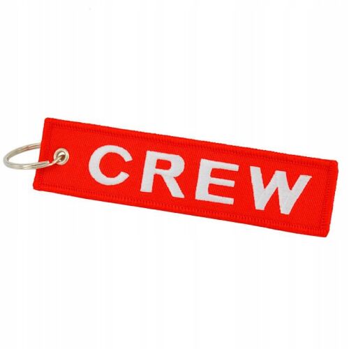 CREW kulcstartó RED csapat kulcstartó eredeti ajándék