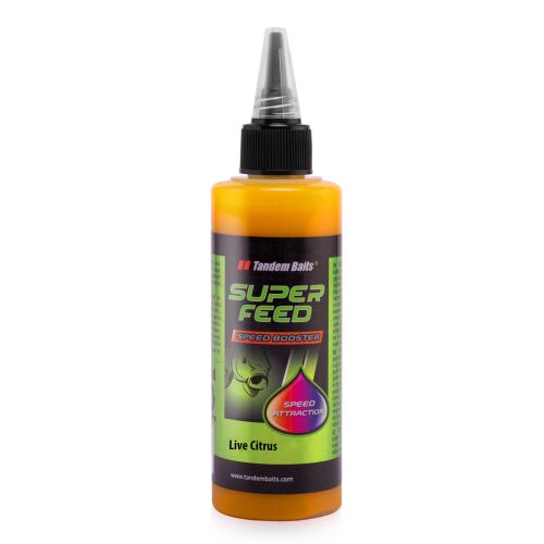 Tandem Baits SuperFeed Speed Booster 100ml, Live Citrus íz - Folyékony aroma