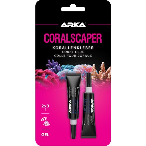 ARKA Coralscaper Superglue 2x3g korallragasztó akváriumokhoz - Pillanatragasztó