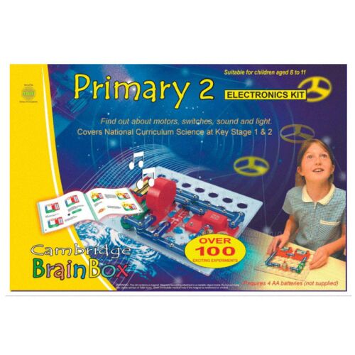Cambridge Brainbox Primary 2 Elektronikai készlet csomagolása - Tudományos és felfedező játék