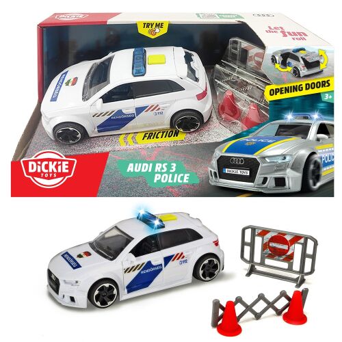 Dickie Toys Audi RS3 Rendőrautó