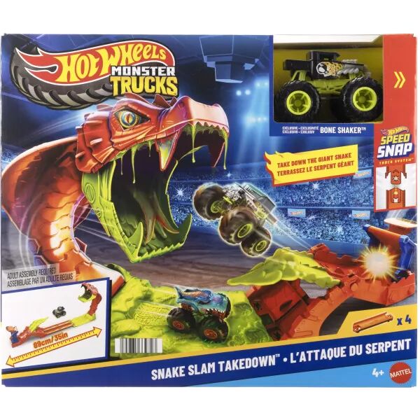 E-shop Hot Wheels: Monster Trucks - Hernisko na dráhe Hadie sústo