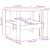 vidaXL Dohányzóasztal Méretek - Beton Szürke Polccal