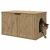vidaXL Macska Ház Művészi tölgy 85 x 55 x 50,5 cm Szerelt Fa 150449266
