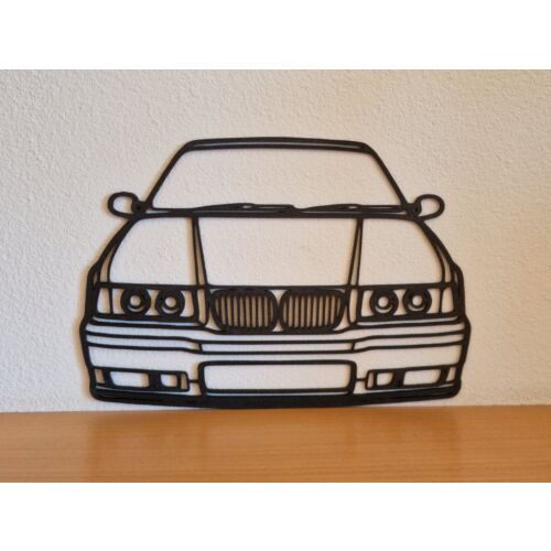 BMW E36 Első Fali Dekoráció, Mofen Stílus, PLA Műanyag 