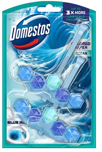 E-shop Domestos Power5 WC osviežujúci blok Blue Water Ocean (3x48g)