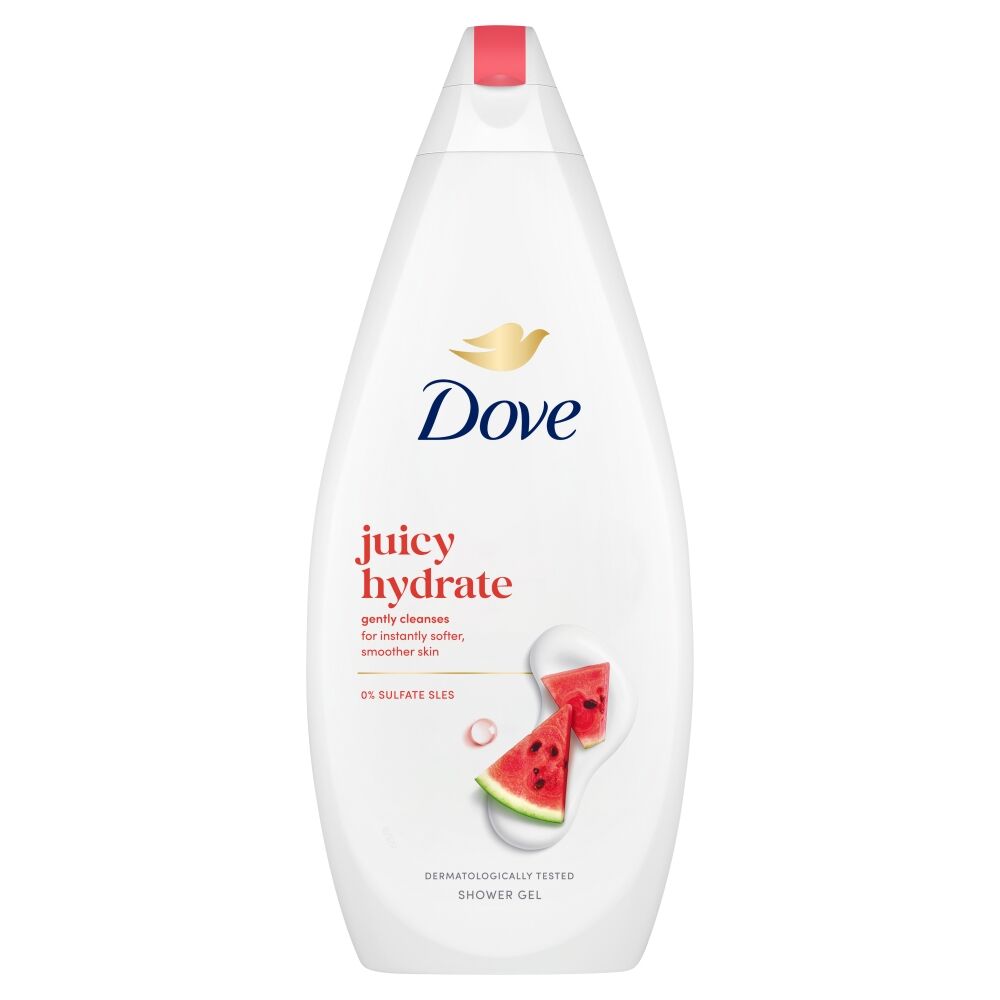 E-shop Dove Juicy Hydrate krémový kúpeľ 720 ml