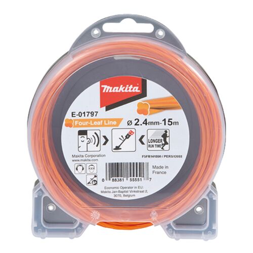 Makita E-01797 Four-Leaf Line 2.4mm-15m damil orsó - Építkezés és felújítás