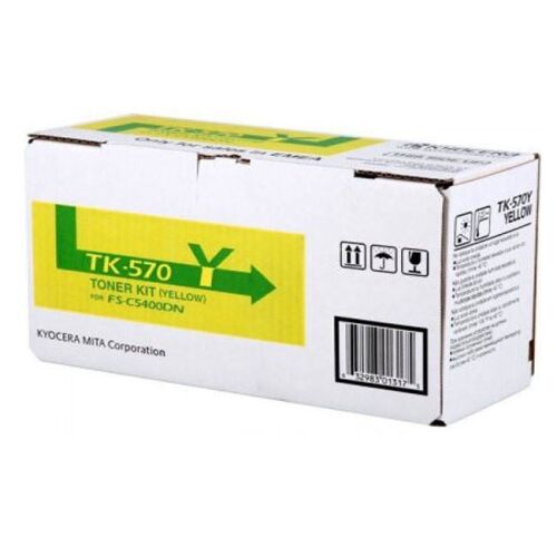 Kyocera TK-570 Eredeti Toner Sárga 150547276 - Nyomtató és szkenner