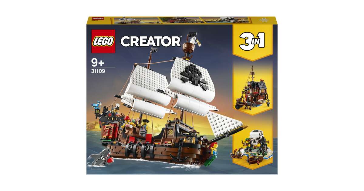 3-in-1 Pirate Ship 31109 outlet