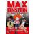 Max Einstein: Zsenilázadás könyvborító. James Patterson és Chris Grabenstein ifjúsági kalandregénye.