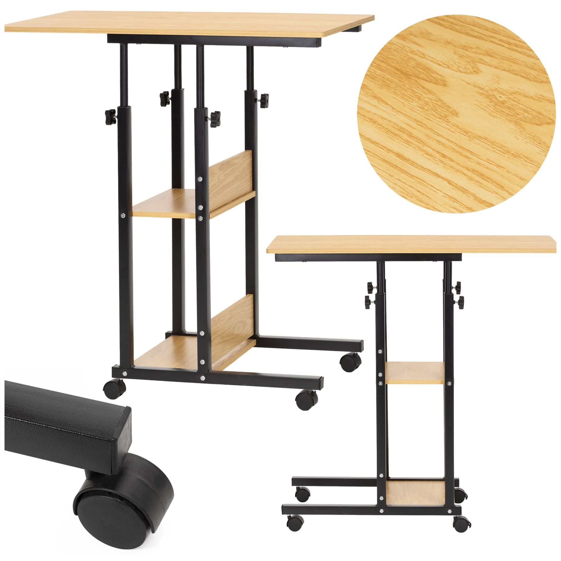 E-shop Hf0060 mobilný stôl 73-85 x 40 x 80 cm