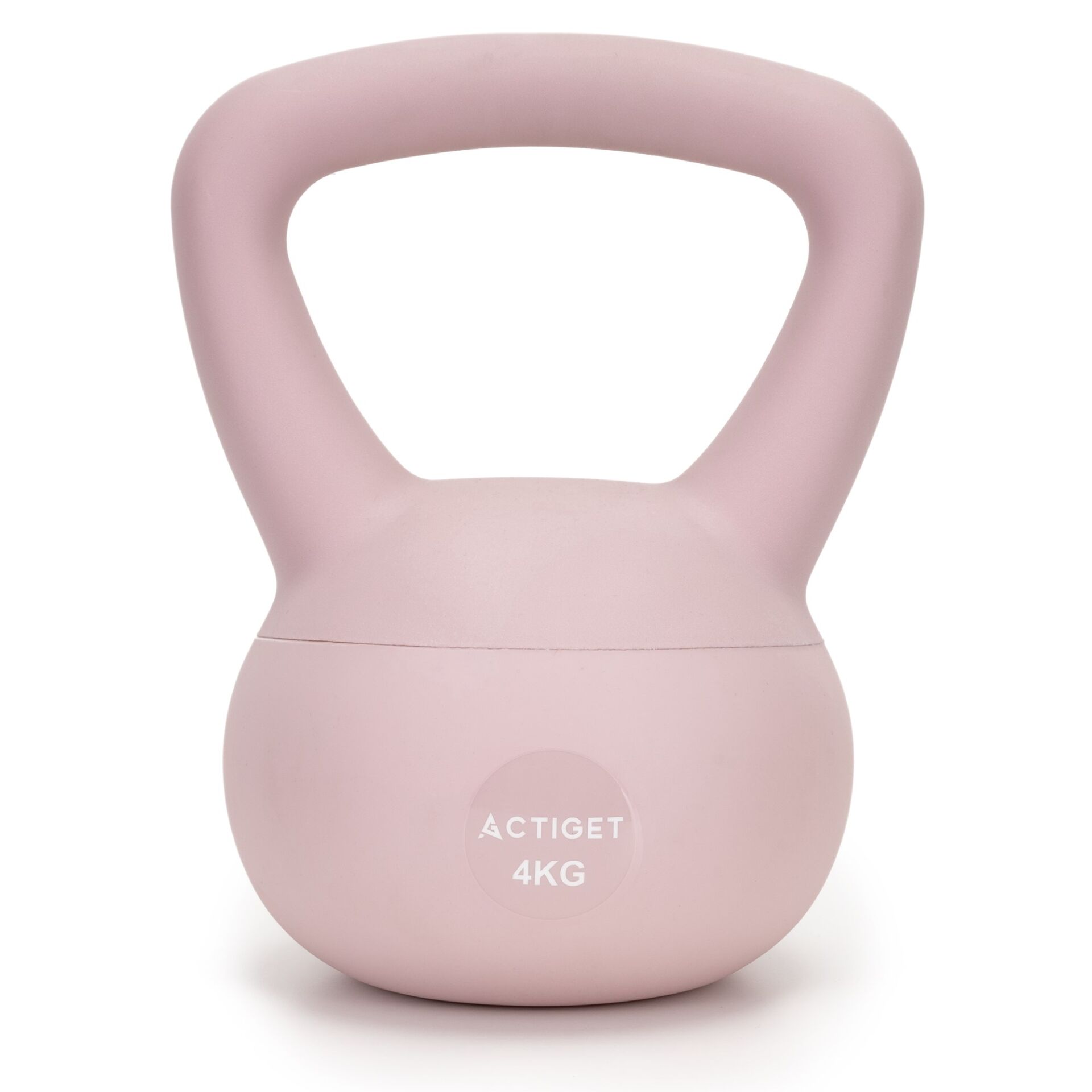 E-shop ActiGet Kettlebell činka 4 kg - svetloružová