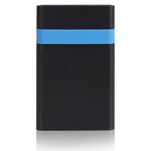 Verbatim Store'N'Go Enclosure Kit, fekete és kék 2.5 hüvelykes külső merevlemez ház - Külső merevlemez ház