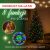 Springos Cl0536 karácsonyfa fények 500 LED karácsonyfán és teepee-ben