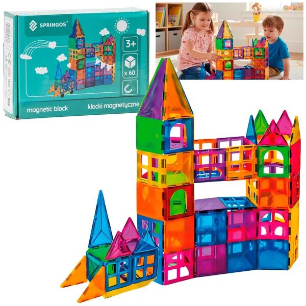 E-shop Kg0047 magnetické bloky 60 ks