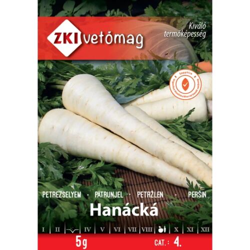ZKI Hanácká Petrezselyem Mag, kiváló termőképességű fajta friss fogyasztásra és tárolásra, 5g - Csíramag