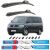 TeamCar Ablaktörlő lapát készlet Volkswagen T5 Multivanhoz és autó