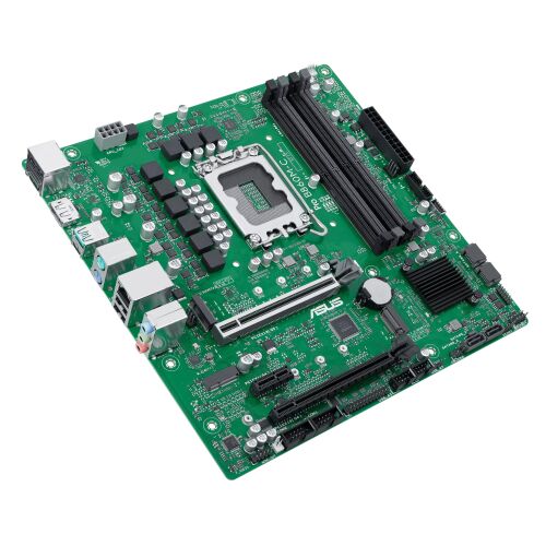 Asus Pro B860M-C-CSM MicroATX Alaplap szögletes nézet - Alaplap
