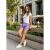 Hölgyek rövidnadrágja ALTISPORT ELISAN IBOLYA méret: M 177285726