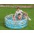 Father and children enjoying Bestway inflatable pool