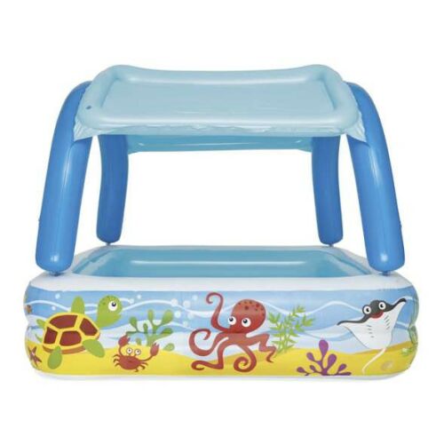 Bestway felfújható gyerekmedence tetővel, óceán témájú