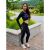 Altisport női hosszú ujjú crop top és leggings kültéren
